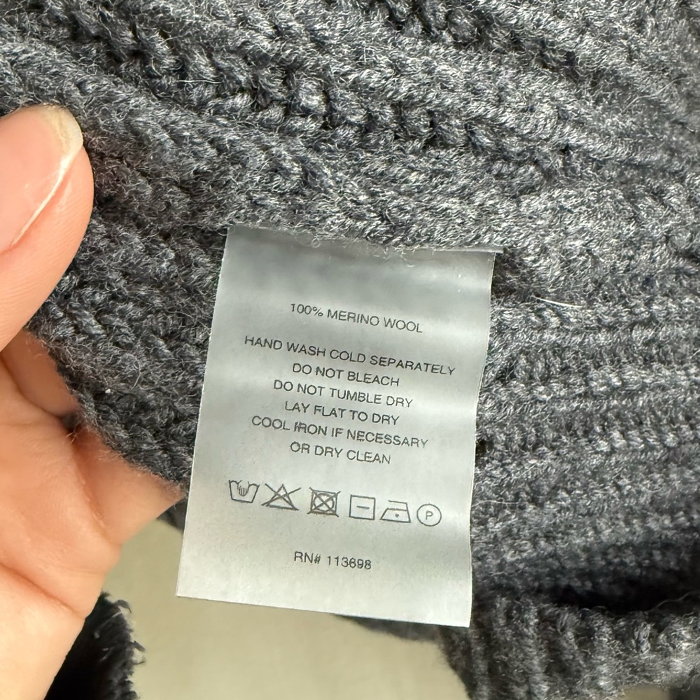 Margaret O’Leary Merino Knit Cardigan Sweater - Picture 6 of 6